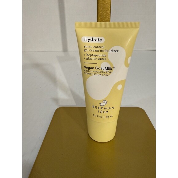 Beekman 1802 Hydrate Shine Control Gel Cream Moisturizer Vegan Goat Milk 1.7oz - Picture 1 of 5